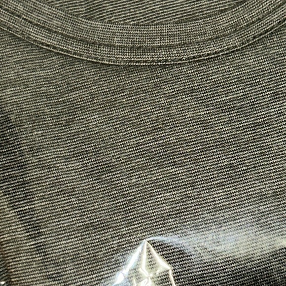 MEN’S NWT Uniqlo Heattech Crew Neck Short Sleeve T-Shirt Dark Gray - Picture 4 of 10